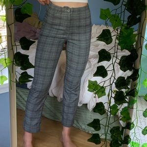 Plaid dress pants